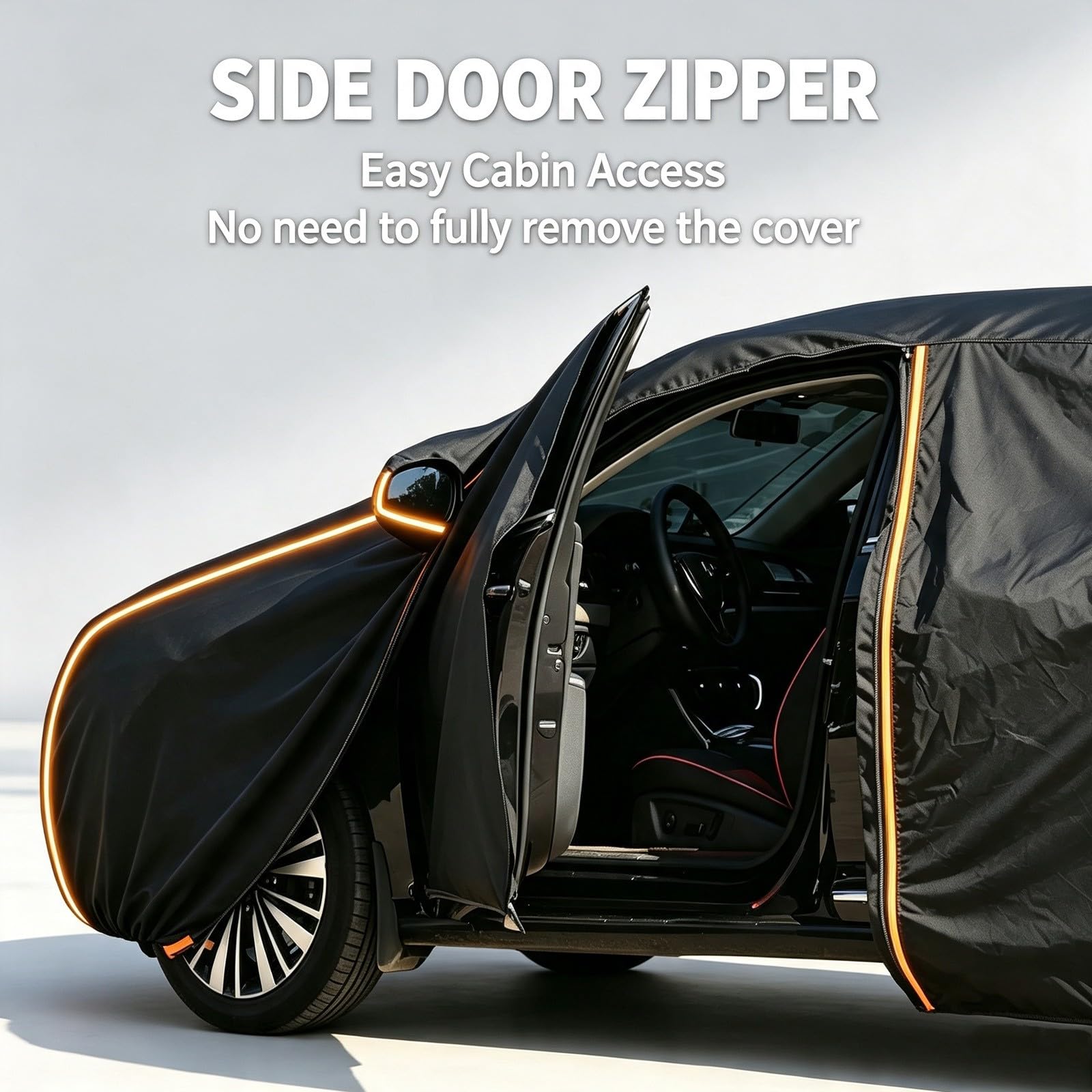 Hagelschutzplane Auto fürRenaultMegane 4 RS 2016-2022,Ganzjahres-Rundumschutz-Autohülle – Schutz vor Hagel, Regen, Schnee und Wind,XJ7593