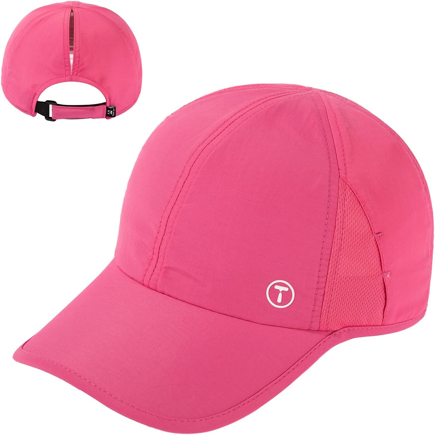 TOP-EX Cooling UV 50 High Ponytail Baseball Cap for Women - Most Women Start with S/M - Breathable for Running Golf Sports