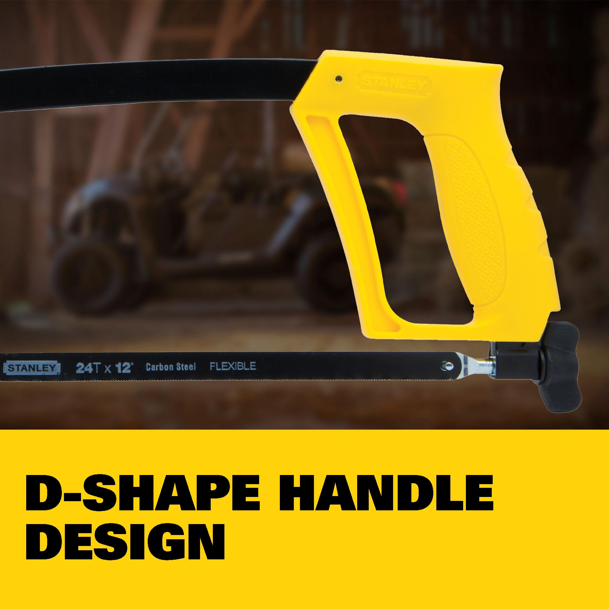 STANLEY Hacksaw - Durable Cutting Tool -2
