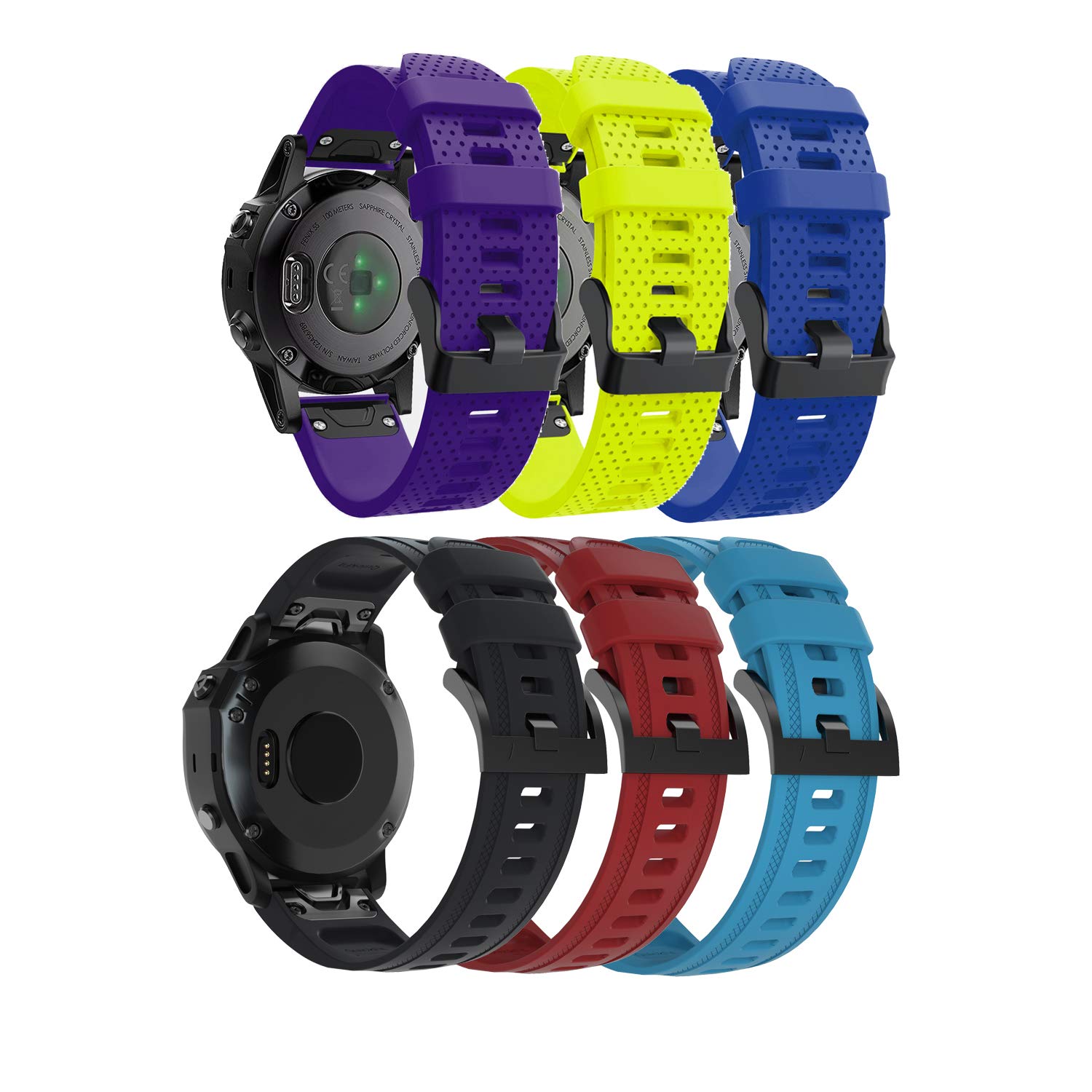 Bracelet montre 20mm libération rapide Garmin Fenix 6S Pro - 8