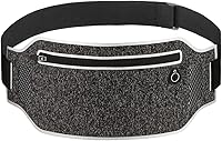 Vista 1 de Cinturón para correr, cintura delgada para correr, para correr, cinturón de ejercicio, bolsa de cadera para mujeres y hombres, iPhone Samsung