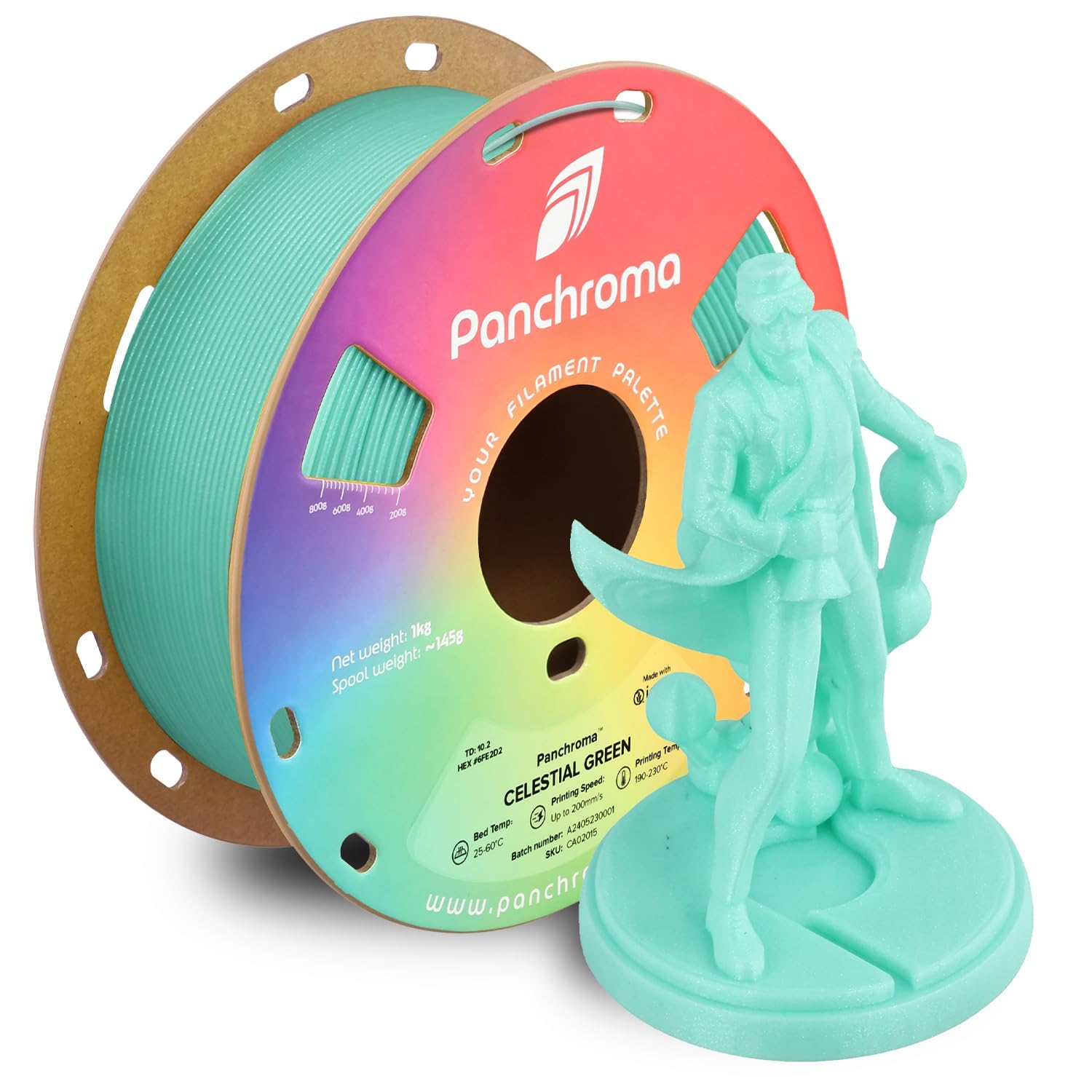 Amazon.com: Polymaker Panchroma Celestial PLA Filament, Celestial