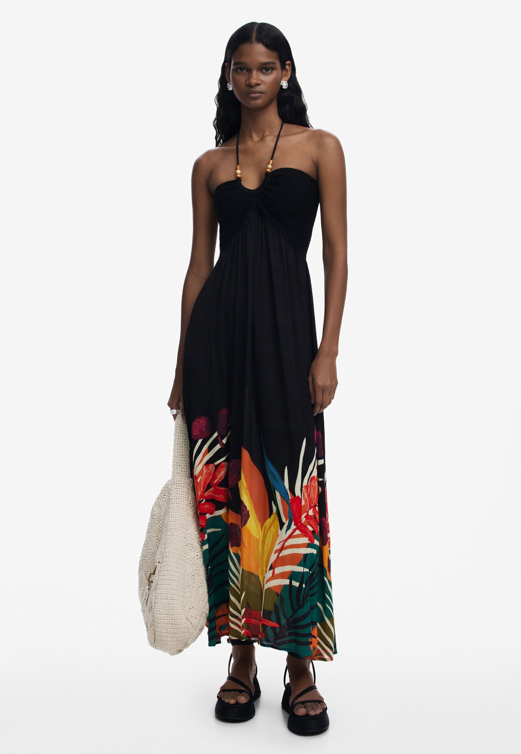 Desigual 25swmw08 Swimwear Cover Up Donna