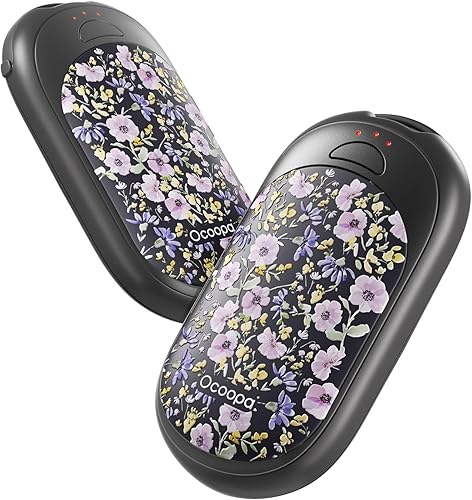 Miniatura 10 de OCOOPA Calentadores de manos magnéticos recargables, paquete de 2, calentadores de manos eléctricos AI, calentamiento rápido, 3 ajustes, certificado