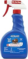 Adams Flea & Tick Home Spray 24oz - Kills Fleas Eggs Larvae Ticks Bed Bugs Roaches Spiders Mosquitoes - 7 Month Protection