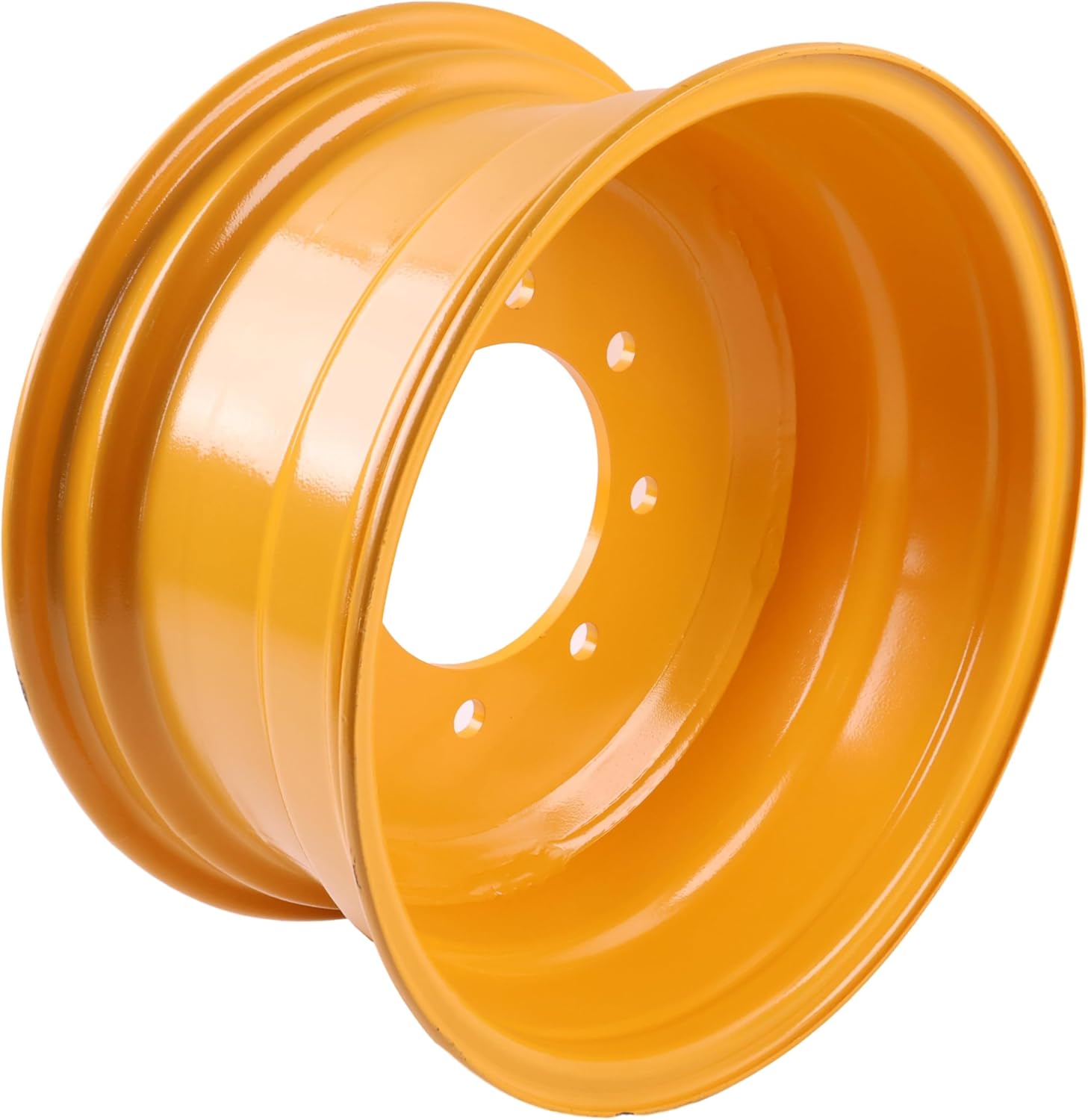 DVPARTS 8" x 16" 8 Bolt Front Wheel Rim D125223 Compatible with Case Backhoe 570LXT 570MXT