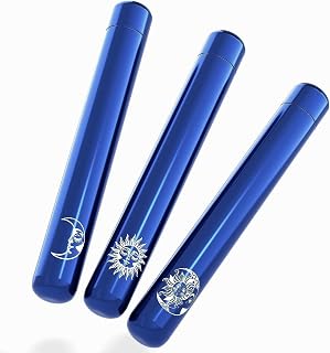 3 Pack - Joint Tube Kit - Metal Doob Tube Cigarette Holders - Tobacco Smoking Accessories Tube Cigarette Container (3 Pack)