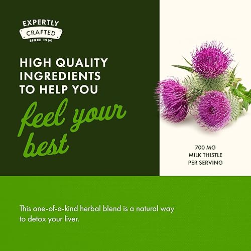 Miniatura 5 de Swanson Cardo Mariano, Diente de león & Amarillo Dock 120caps, 1