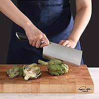 Vista 8 de Cangshan ELBERT Series - Juego de cuchillos forjados de acero alemán, acacia (3 piezas, negro)