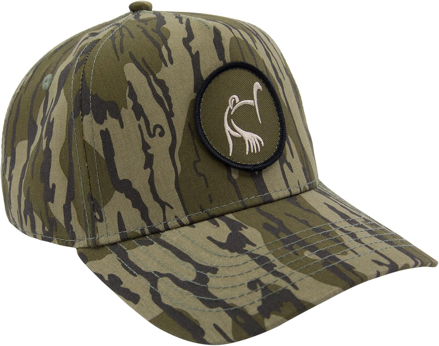 Drake Waterfowl Men's Lost Hat X Ol Tom Easy 5-Panel Circle Cap - Durable Mid-Profile Snapback Hat for Turkey Hunting Season