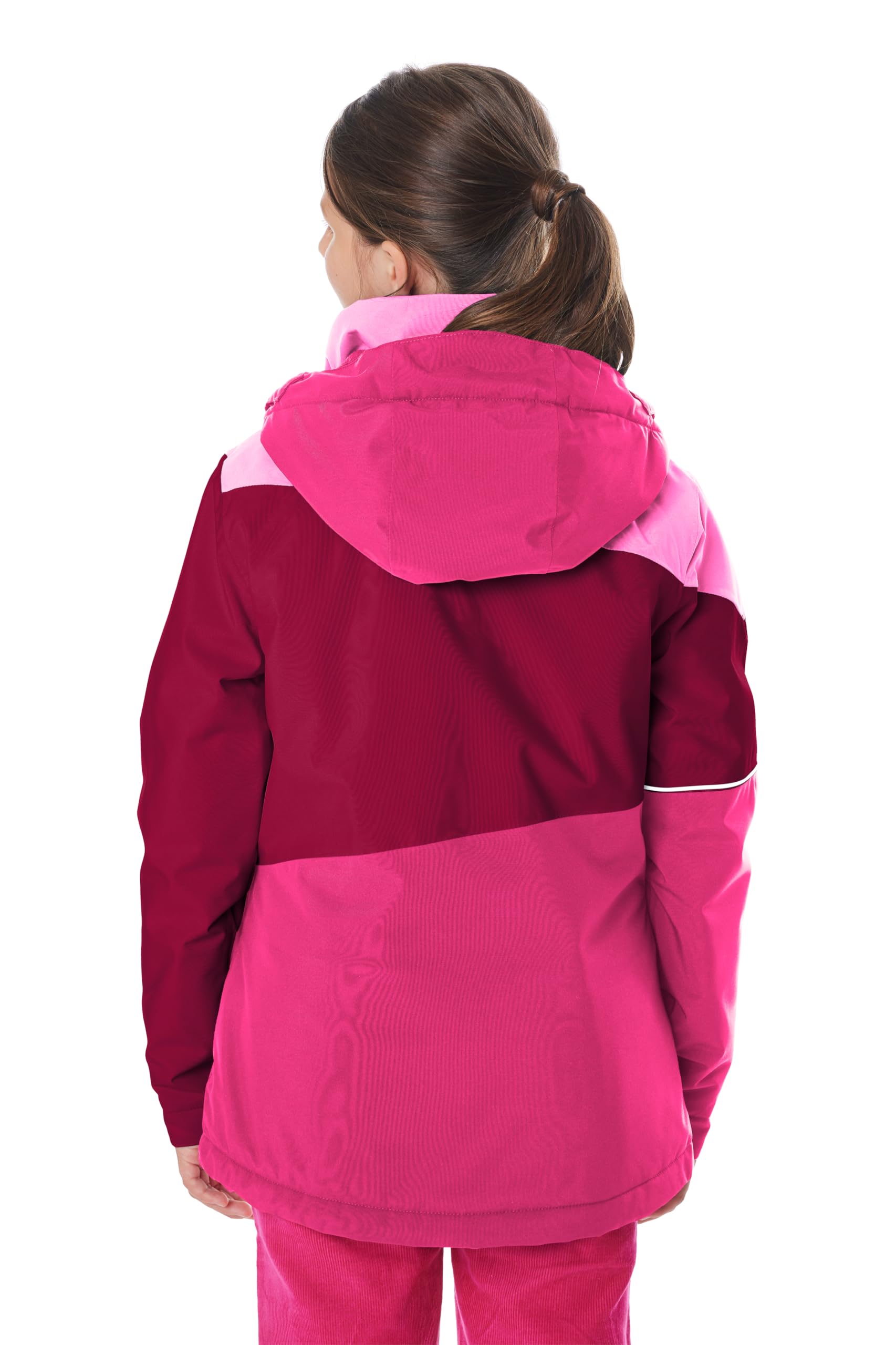 Killtec Mädchen Ksw 331 Grls Ski Jckt Skijacke/Funktionsjacke mit Kapuze und Schneefang