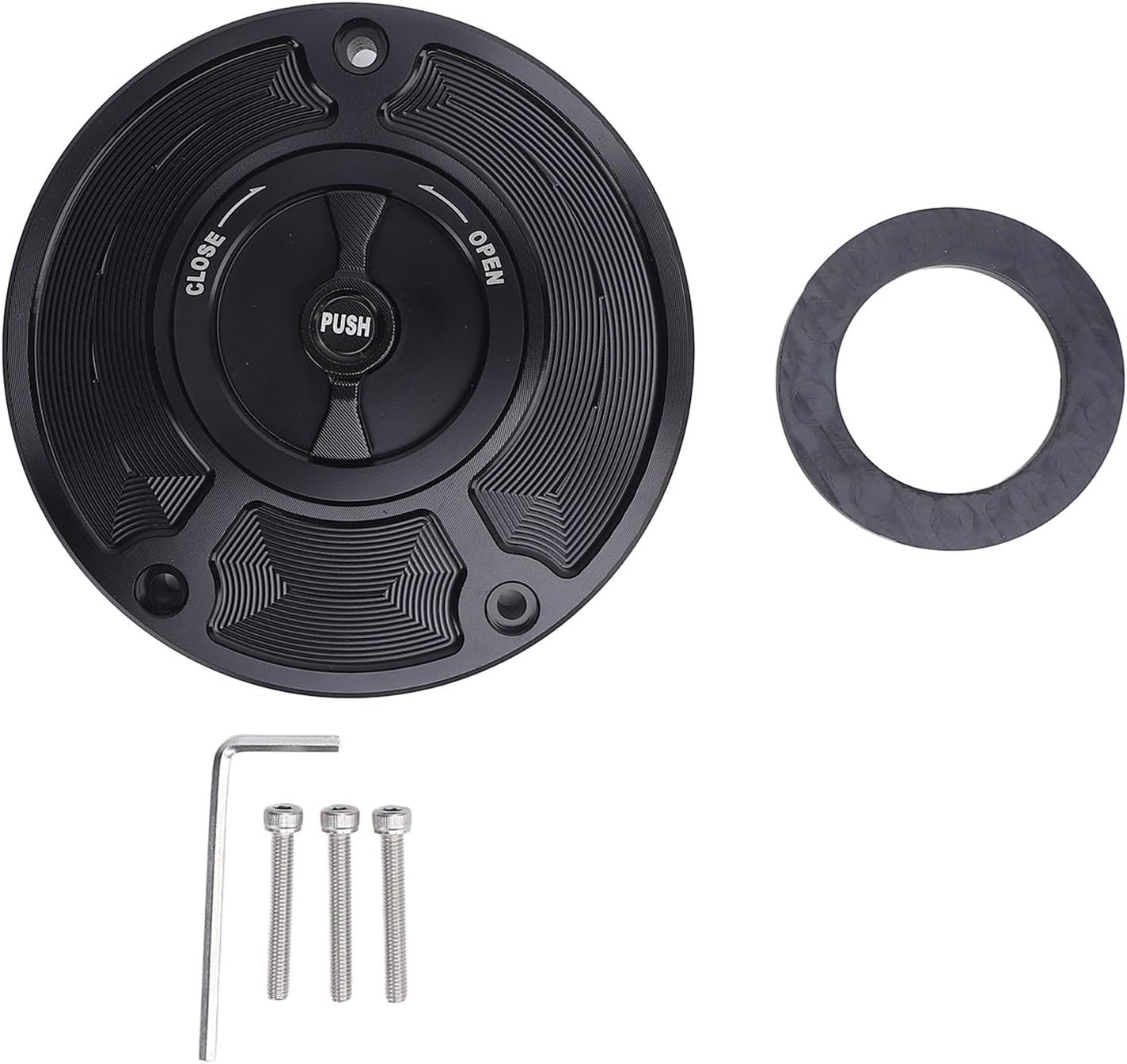 Aluminium Alloy Motorcycle Fuel Tank Cap - Leakproof Replacement for CB1000, CBR1000RR, CBR1100XX, CBR954RR and More