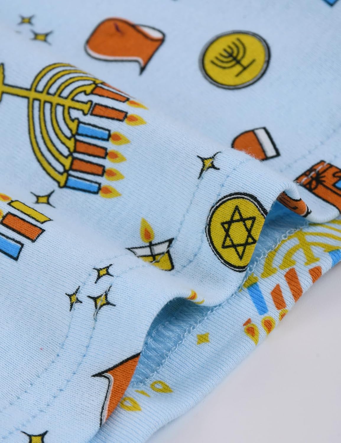 Joyond Kids Christmas Pajamas Boys Girls Hanukkah Thanksgiving Pjs Set Holiday Sleepwear 100% Cotton Size 18M-12Years - Image 6