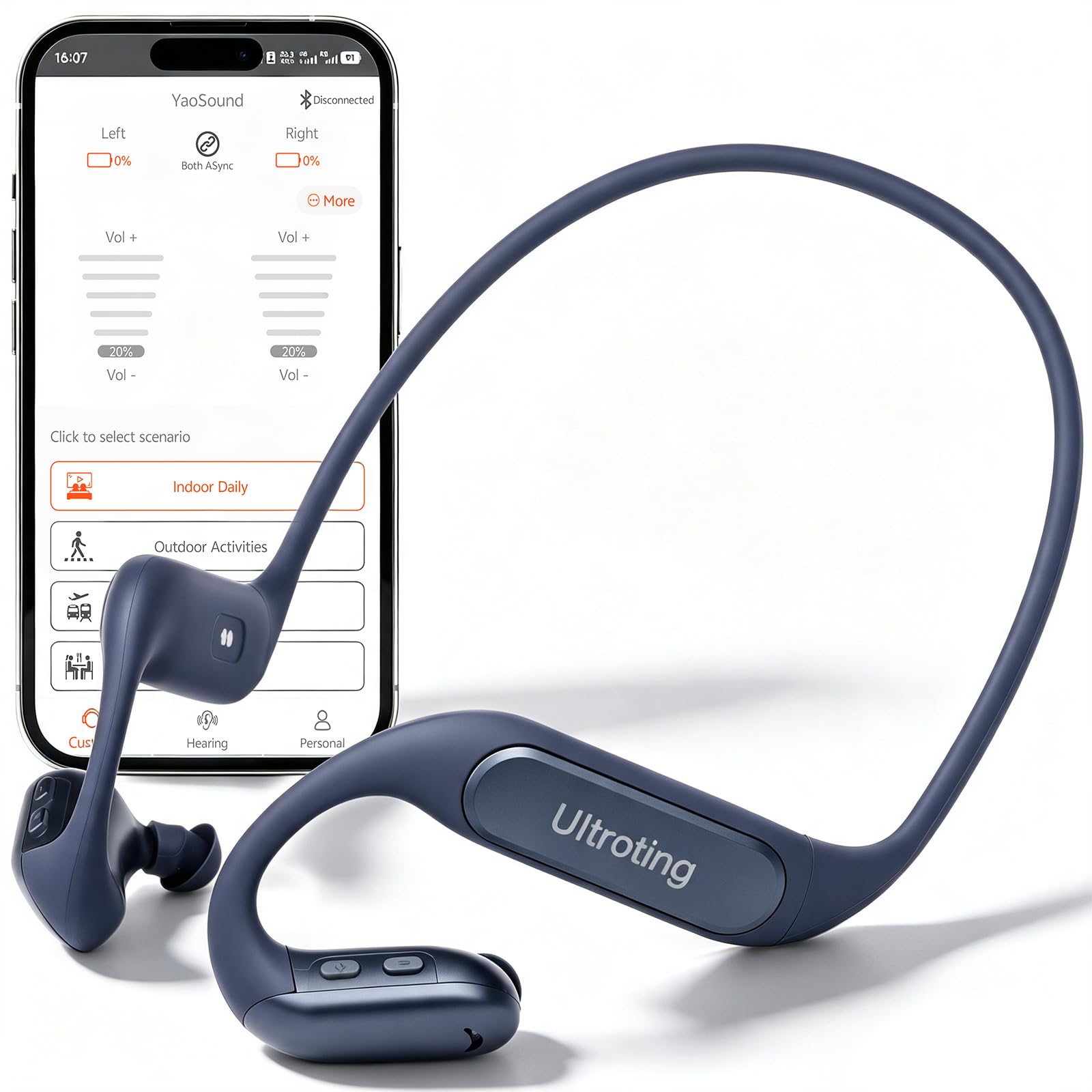 Photo 1 of Ultroting OTC Hearing Aids with Bluetooth & App