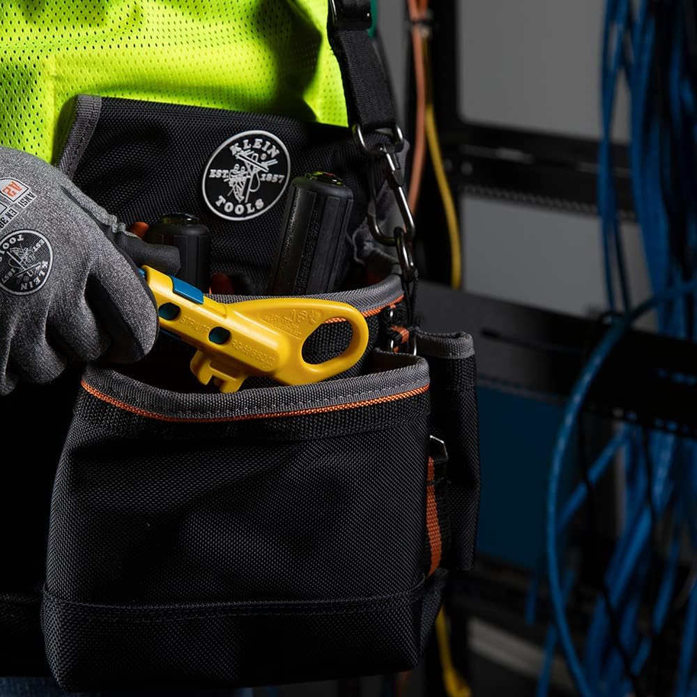 Klein Tools VDV110-295 Data and Coaxial Cable Combination Radial Stripper