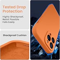 Vista 57 de FireNova Designed for iPhone 13 Pro Max Case, Silicone [Camera Protection] Phone Case with [2 Screen Protectors], Soft Anti-Scratch Microfiber Deep