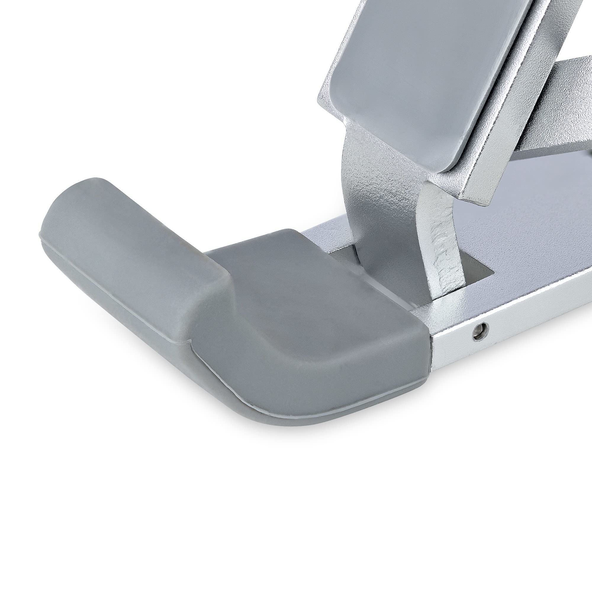 StarTech Faltbarer Laptopständer, Neigbar, Aluminium, Tragbar, bis 10kg | Höhenverstellbarer Notebookständer, Ergonomisch, Laptophalterung, Belüftetes Design