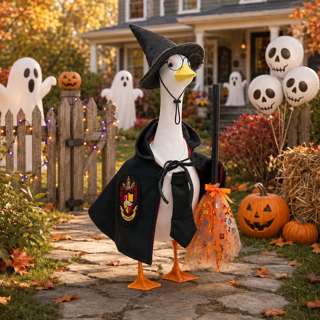 Halloween Porch Goose Outfitfor 23" Porch Goose Clothes for Holiday