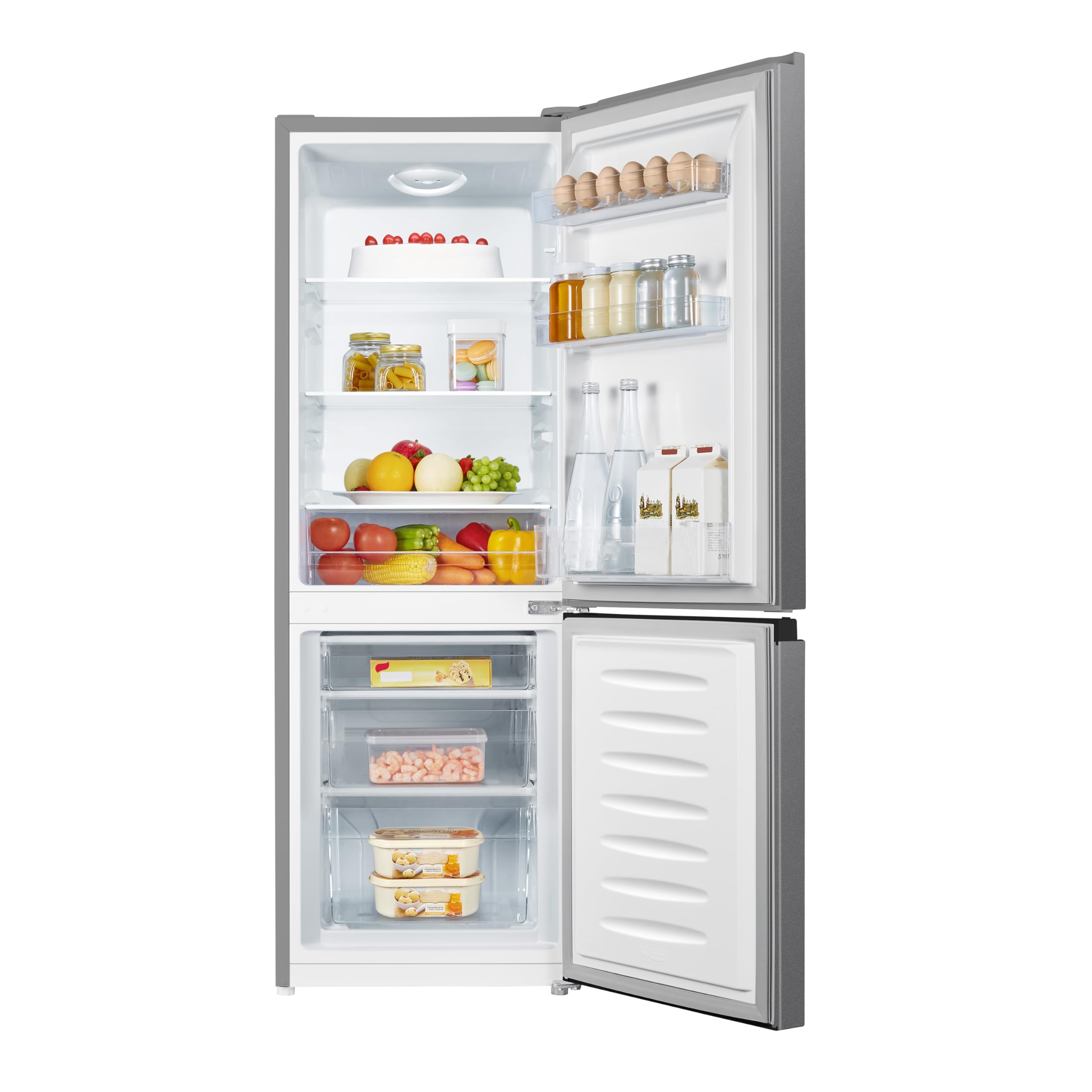 Gorenje RK14DPS4 Kühl-Gefrierkombination/Freistehend/ Gesamtvolumen/ 39dB/ Energieeffizienzklasse D/CrispZone/LED Licht/Inverter-Kompressor/Türanschlag wechselbar/ (BxHxT): 49 175 L – Bild 8