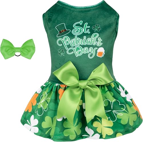 Miniatura 68 de CuteBone - Vestido de terciopelo para perros pequeños, para cachorros, ropa rosa para perros CVA02M-D