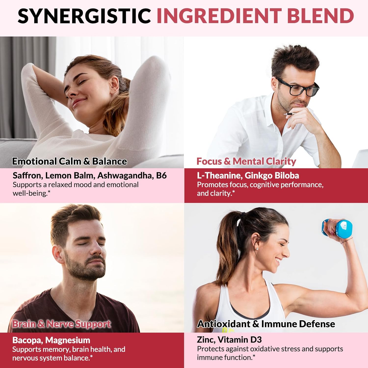 Saffron Supplements - 88.5mg Saffron Extract Liposomal Liquid Drops with Magnesium, Zinc, Ashwagandha, L-Theanine, Vitamin B6, D3 for Antioxidant Mood Energy Vision & Focus, Strawberry Flavor 2 Fl Oz - Image 3