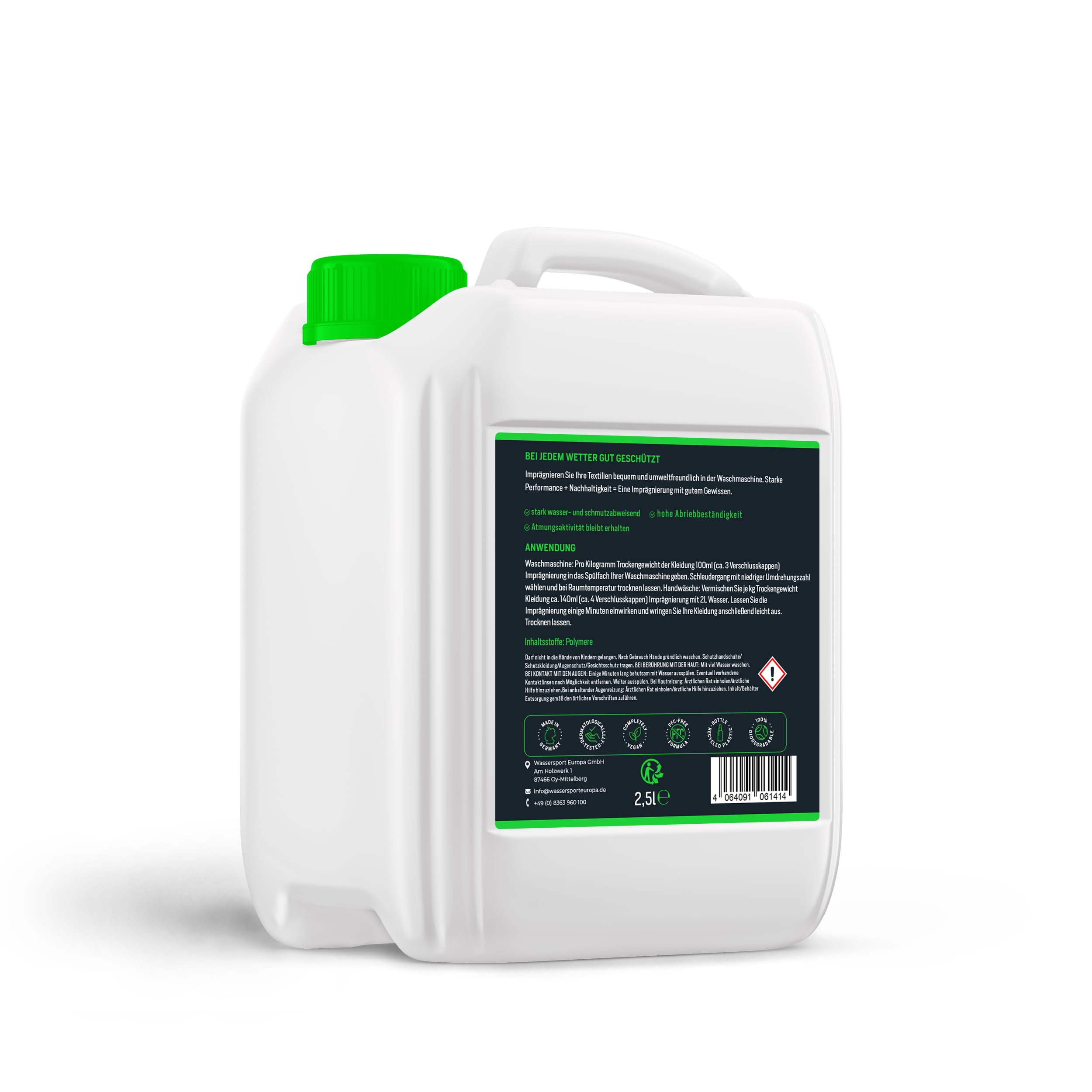 SkinStar Outdoor & Funktionskleidung Wash-In Imprägnierung 5L Textile Proof