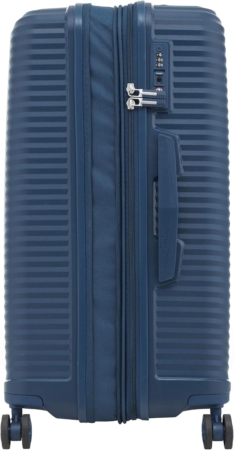 Samsonite Mala de Viagem Varro Azul Pequena Expansível