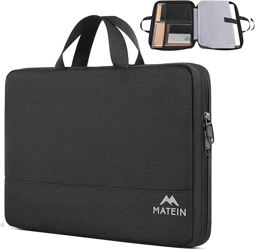 MATEIN Custodia Borsa Porta PC 15 15,6 Pollici, Impermeabile Custodia...