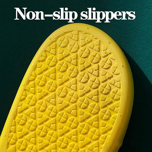 Miniatura 4 de MEHWSUR Pantuflas de masaje antideslizantes de acupresión y reflexología para interiores, sandalias antideslizantes para parejas, sandalias de