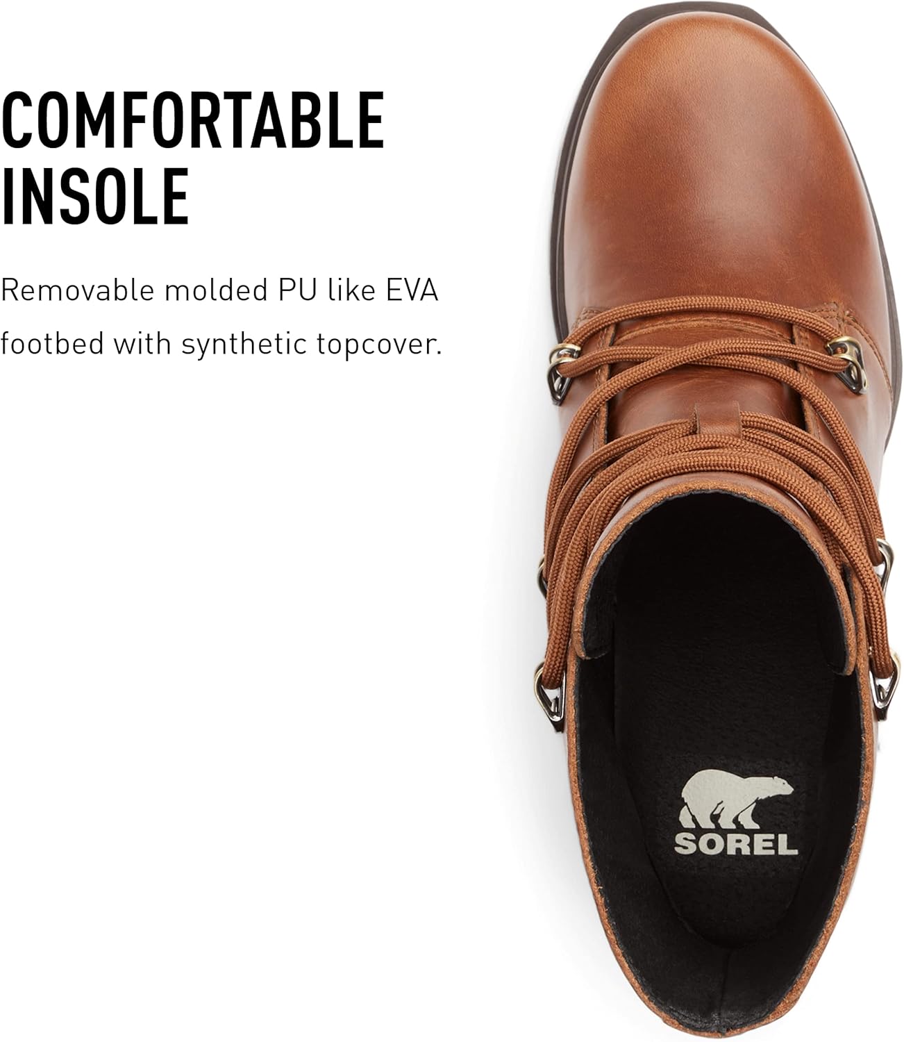 Sorel Women's Joan of Arctic Wedge III Lace Boot — Waterproof Suede Wedge Boots - Image 5