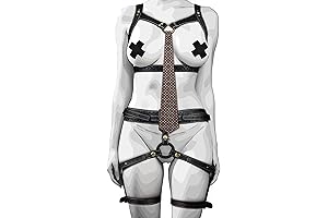 Full Body Kinky Lingerie with Adjustable Strap On Dildo