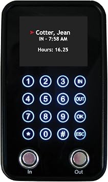 TimePilot Additional Vetro Touchscreen Time Clock