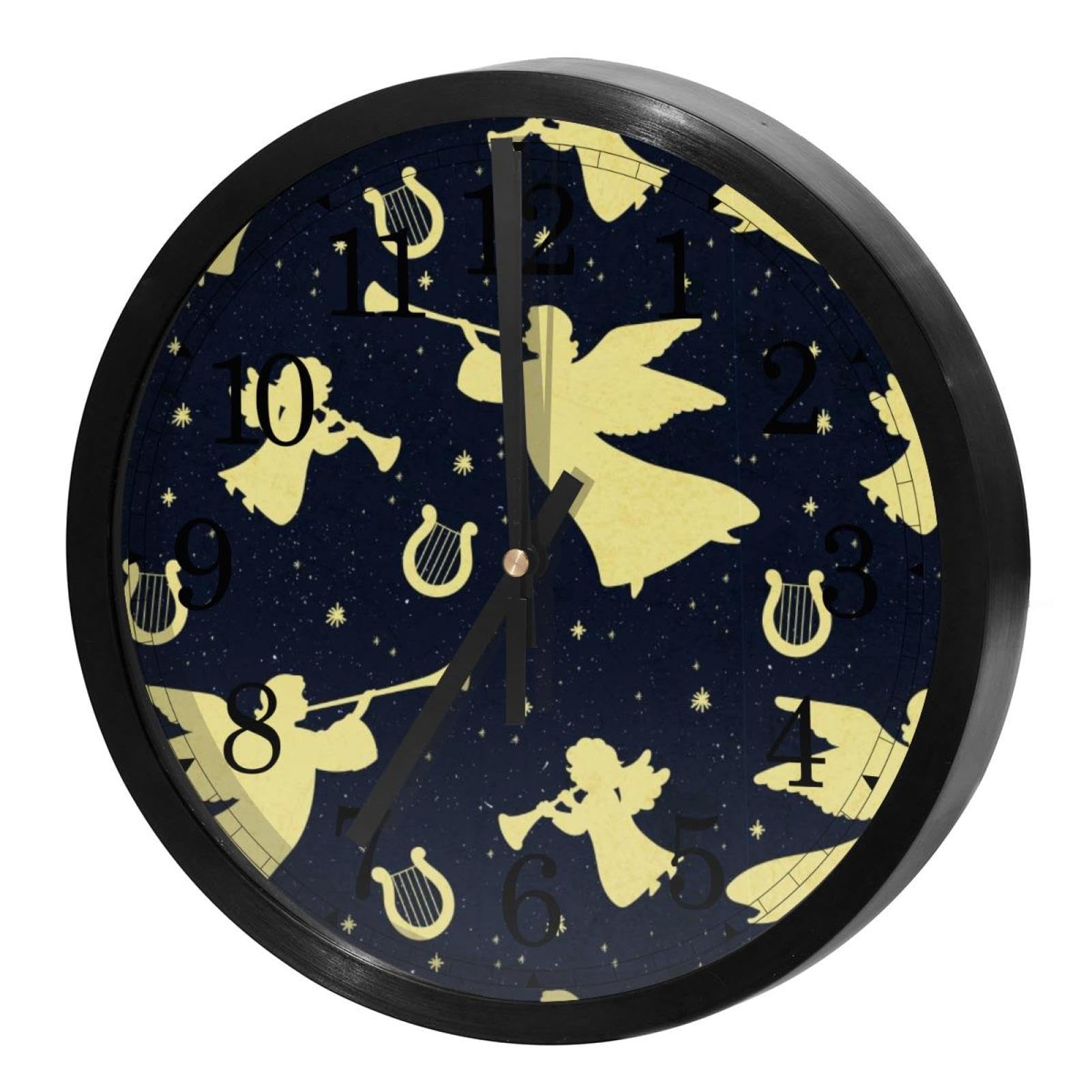Horloge murale silencieuse pour retrouver le sommeil et décorer votre bureau vintage