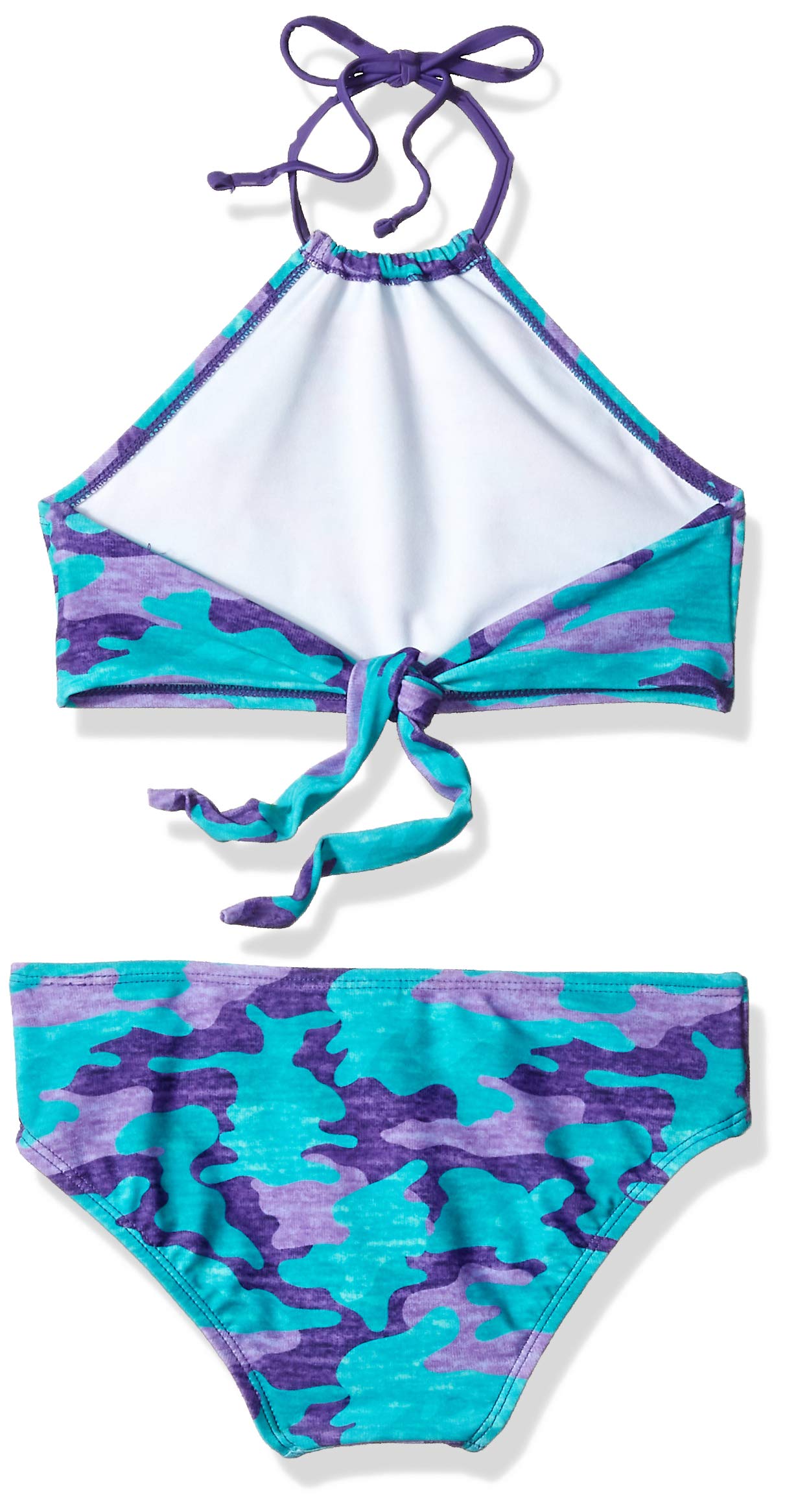 Kanu Surf Girls' Mahina Beach Sport Halter Bikini 2-Piece Swimsuit