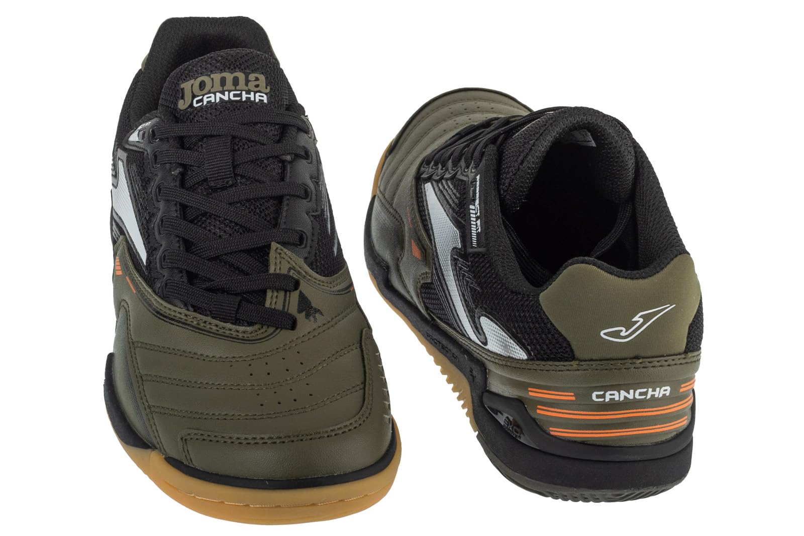 Joma Cancha 2512 IN Chaussures de sport en salle homme Noir/vert