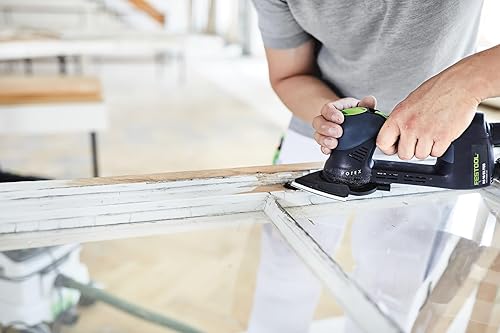 Miniatura 4 de Festool 497395 Granat P150 Grit RO 90 (3.661 in) Hojas de lijado abrasivo Delta Paquete de 50