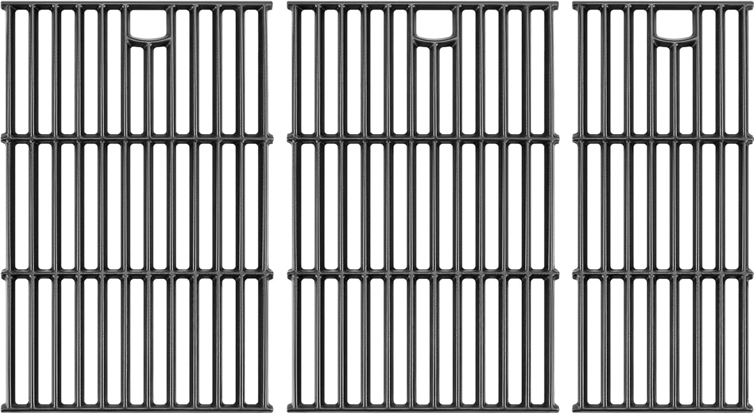 GGC 17" Grill Grates for Charbroil Performance 5 Burner Grill, Casr Iron Replacement Parts for Charbroil 463448021 463449021 463450022 463451022 463455021 463458021 G426-0004-W1 G426-0005-W1