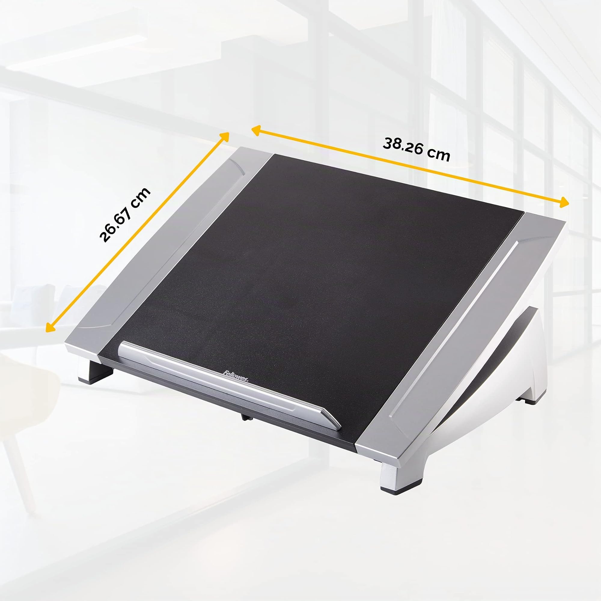 Fellowes support pour ordinateur portable Office Suites, pieds antidérapants, pour ordinateur portable jusqu'à 17"