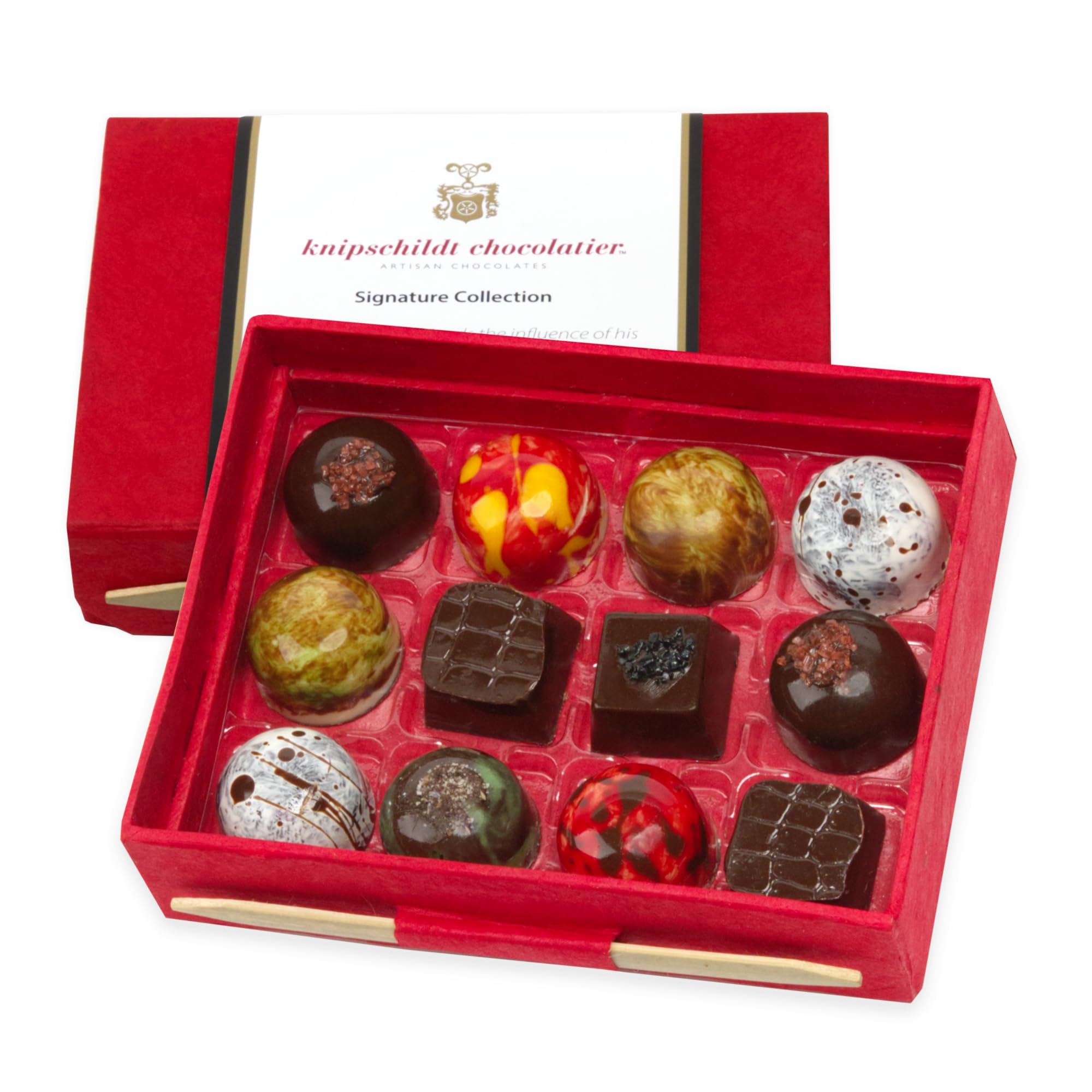 Knipschildt ChocolatierSignature Collection Truffles 12 piece box