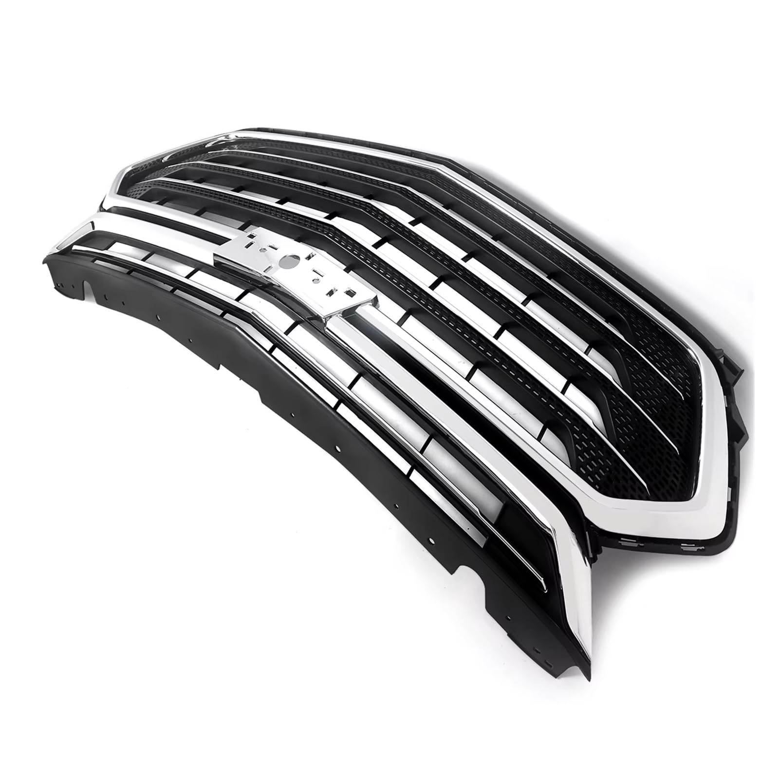 Calandre Haricot Grille Pour Chevrolet Pour Traverse 2018-2021 Grilles D'aération Supérieures Pare-chocs Avant Grille Calandre Avant