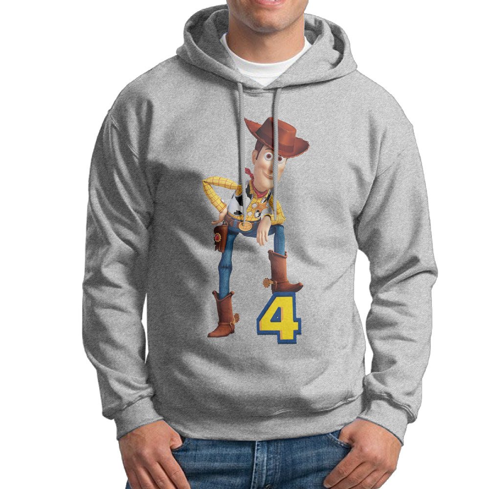 LOYRA Men's Cowboy Hoodies Ash