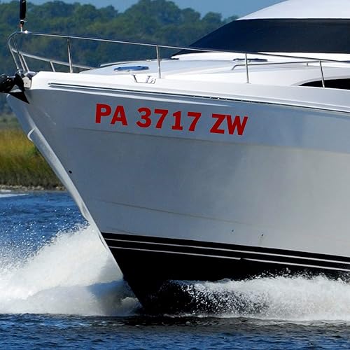 Miniatura 3 de VWAQ Juego de 2 calcomanías personalizadas, números de registro y letras, CVD6 (verde lima)