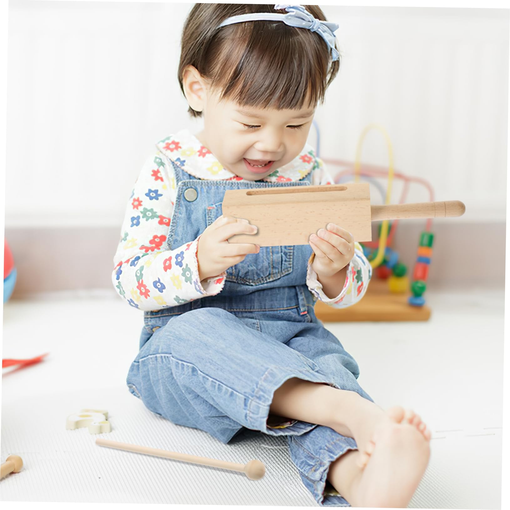 QUMIIRITY Musical Instruments for Adults Wooden Xylophone Sticks Percussion Instruments with Tone