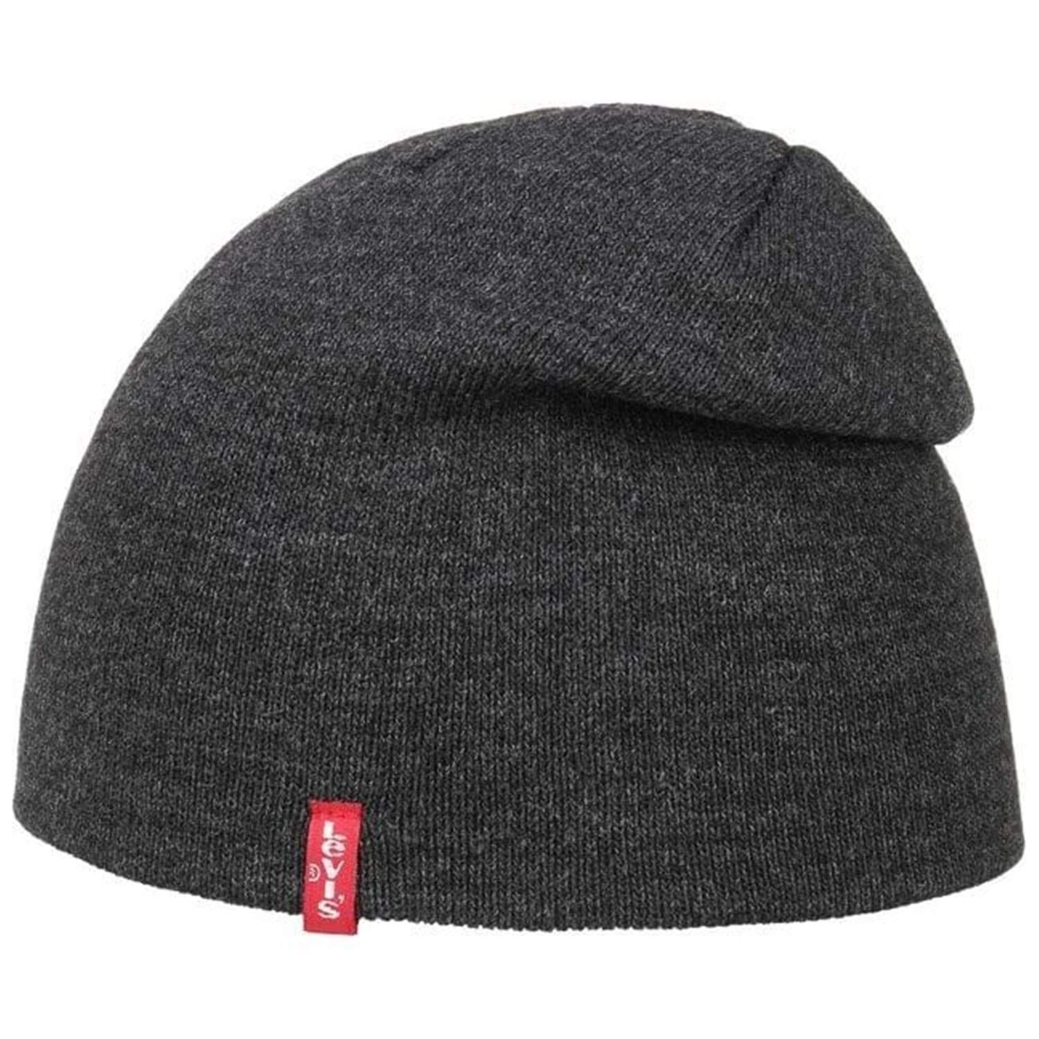 Levi's Men's Otis Beanie Grey (Dark Grey 56) S/M
