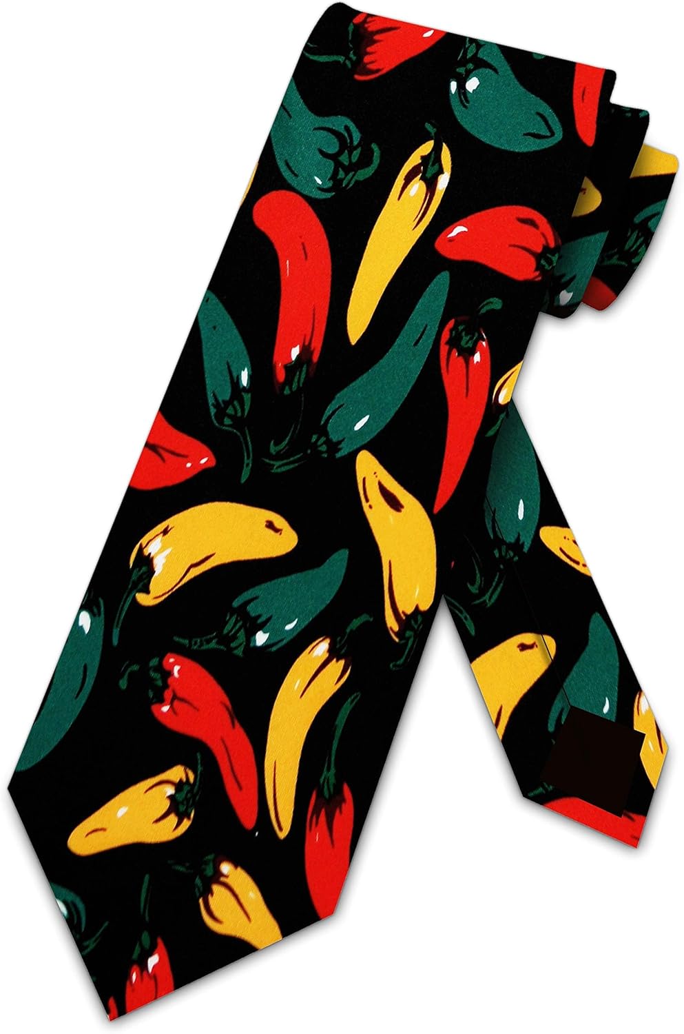 Three Rooker Hot Pepper Ties Chili Peppers Neckties Pepper tie Mens Neck Tie