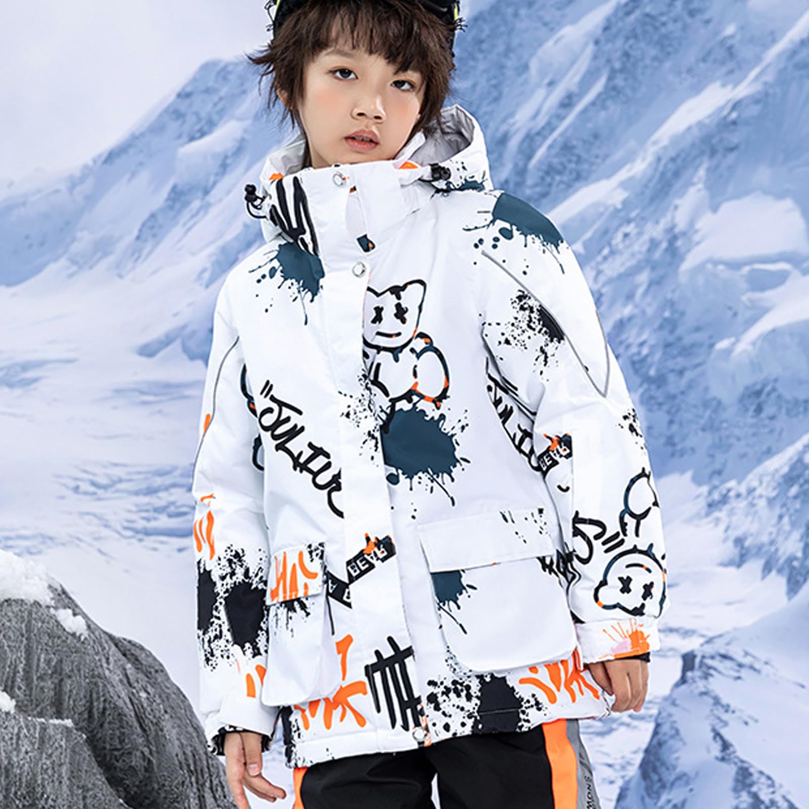 Conjunto de traje de esquí para niños