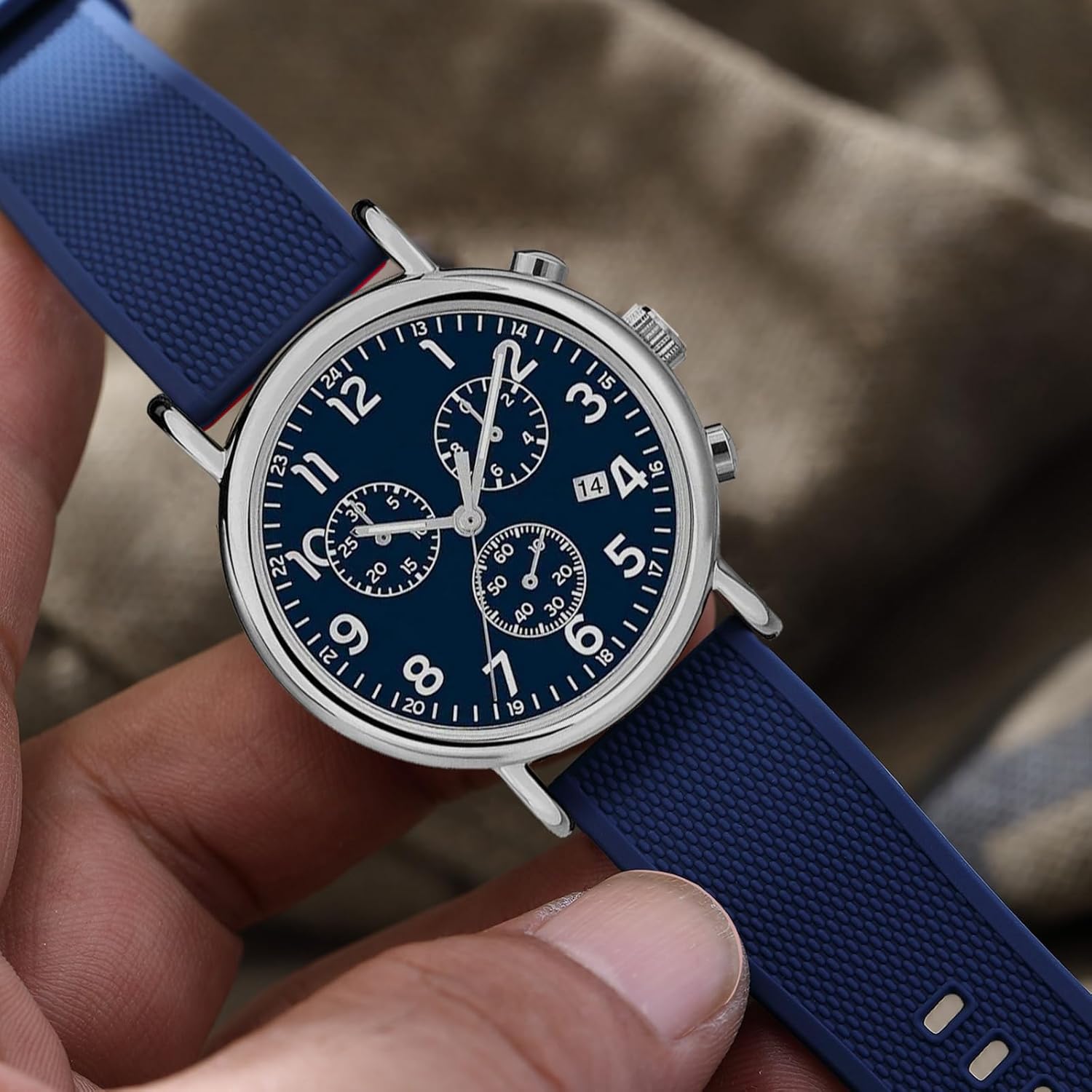 Silicone Watch Bands Quick Release 18mm, 20mm, 22mm for Men and Women Replacement Rubber Watch Band Soft Breathable Waterproof Sport Watchbands Straps - Image 7