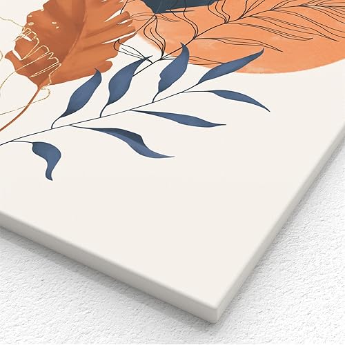 Miniatura 3 de Gisipameis Juego de 3 lienzos enmarcados para pared estilo bohemio decoración moderna de mediados de siglo impresión en lienzo de 12 x 16 pulgadas