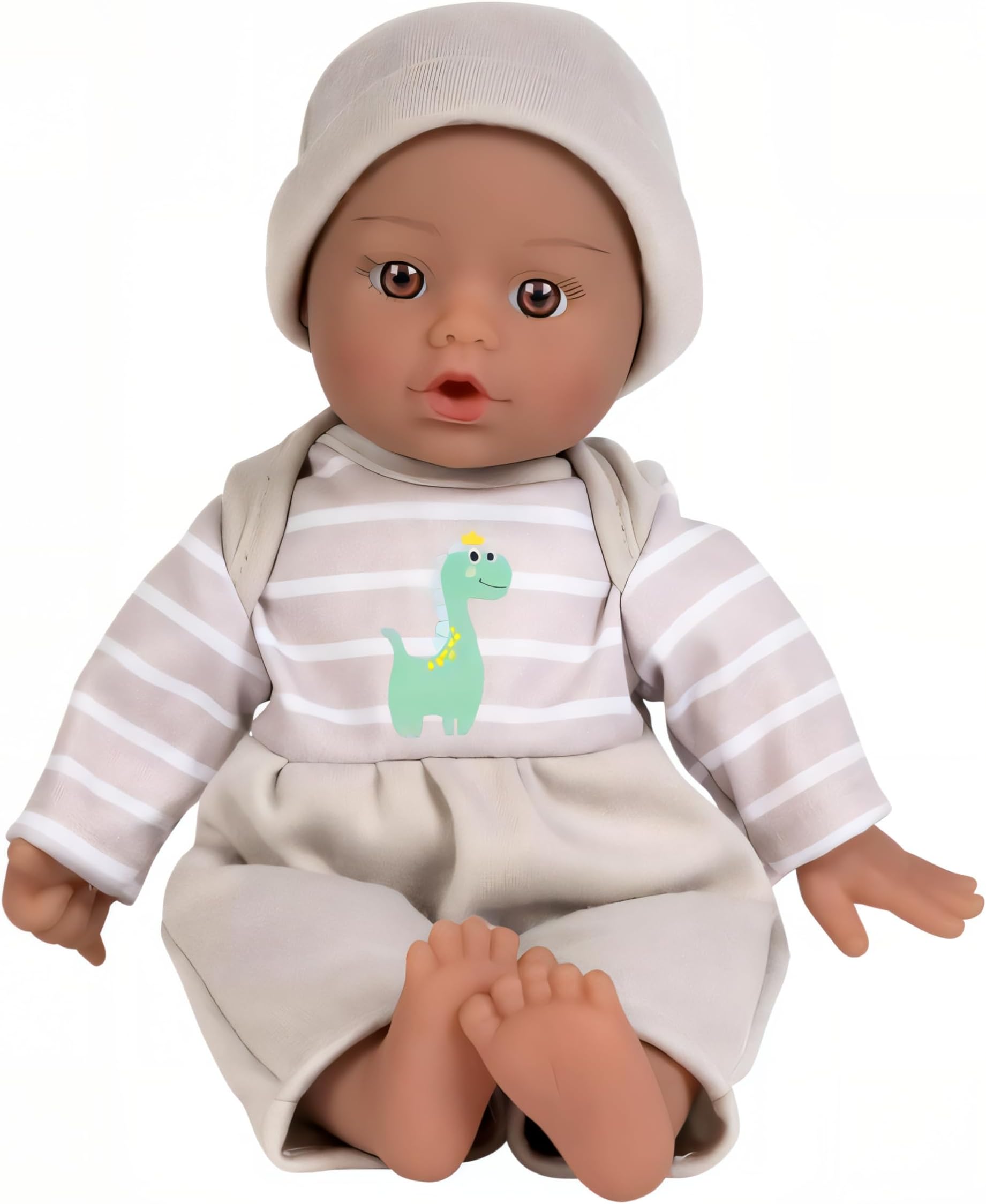 Adora Sweet Baby - 11” Soft & Cuddly Baby Doll, Realistic Features, Gentle Scent, Machine Washable, Lightweight & Easy to Hold | Adorable Playmate (Boy Dino)