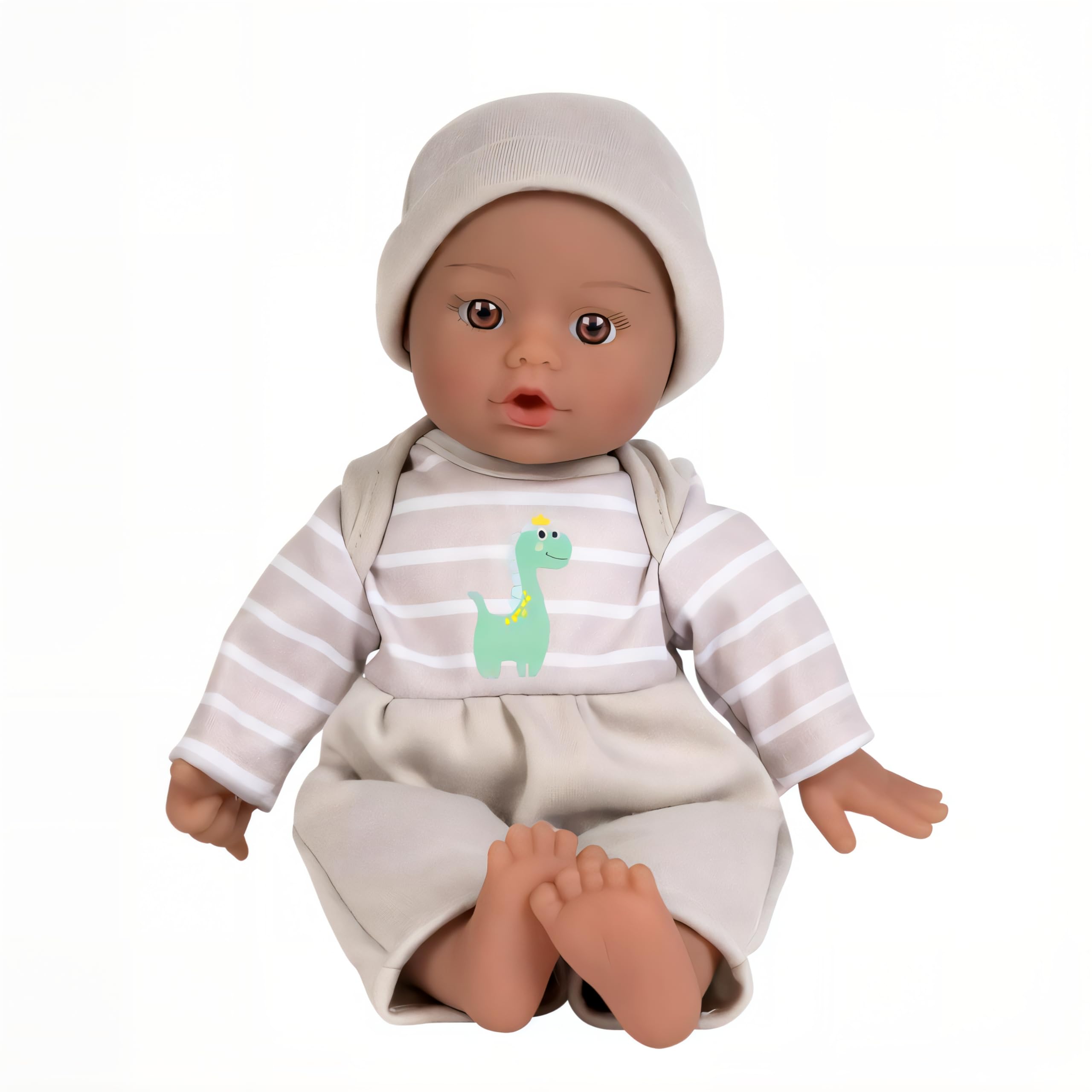 Adora Sweet Baby - 11” Soft & Cuddly Baby Doll, Realistic Features, Gentle Scent, Machine Washable, Lightweight & Easy to Hold | Adorable Playmate (Boy Dino)
